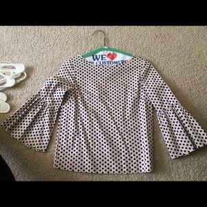 Pink and black polka dot milly minis